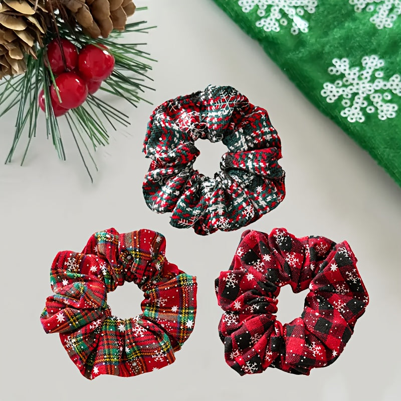 Gumičky do vlasov – elegantné pruhované