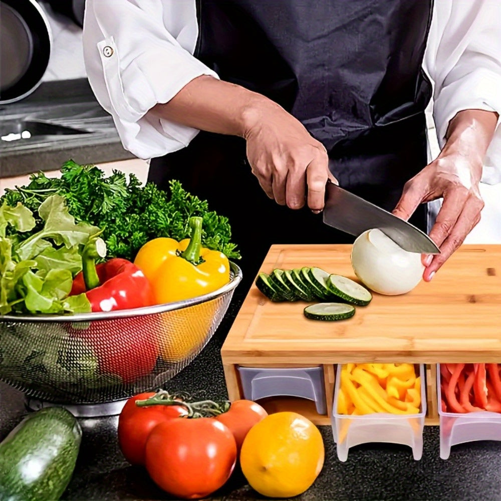 Bambusová krájacia doska – multifunkčná