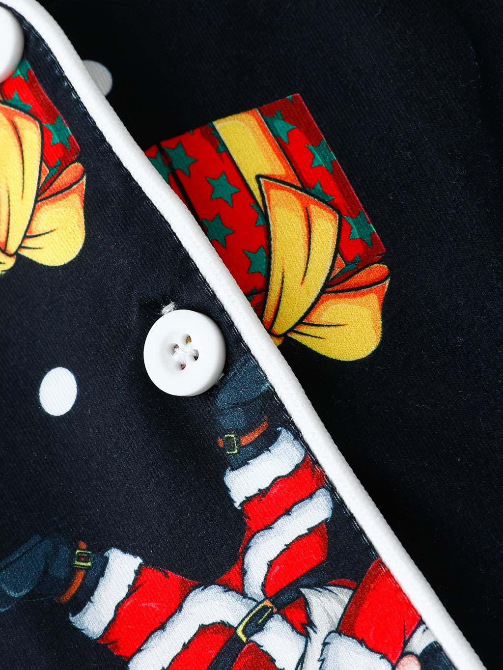 Vianočné pyžamo pre súrodencov – zmiešané farby