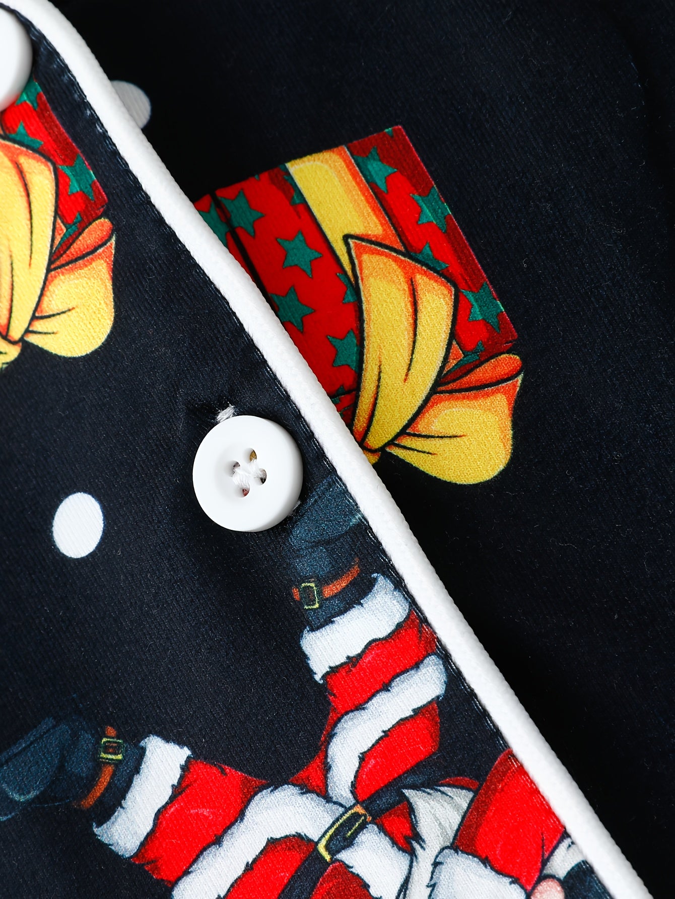 Vianočné pyžamo pre súrodencov – zmiešané farby