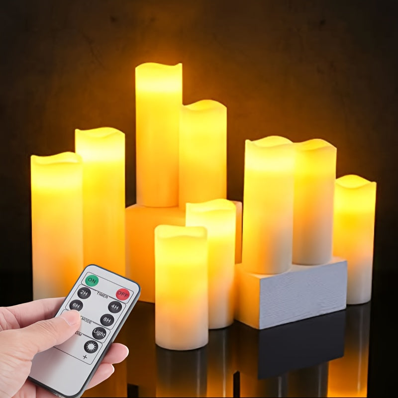 LED sviečky – s diaľkovým ovládaním