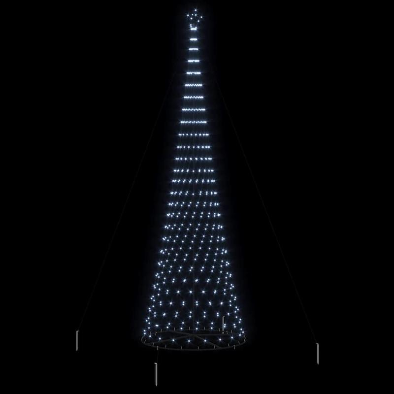 Vianočný stromček – studená biela