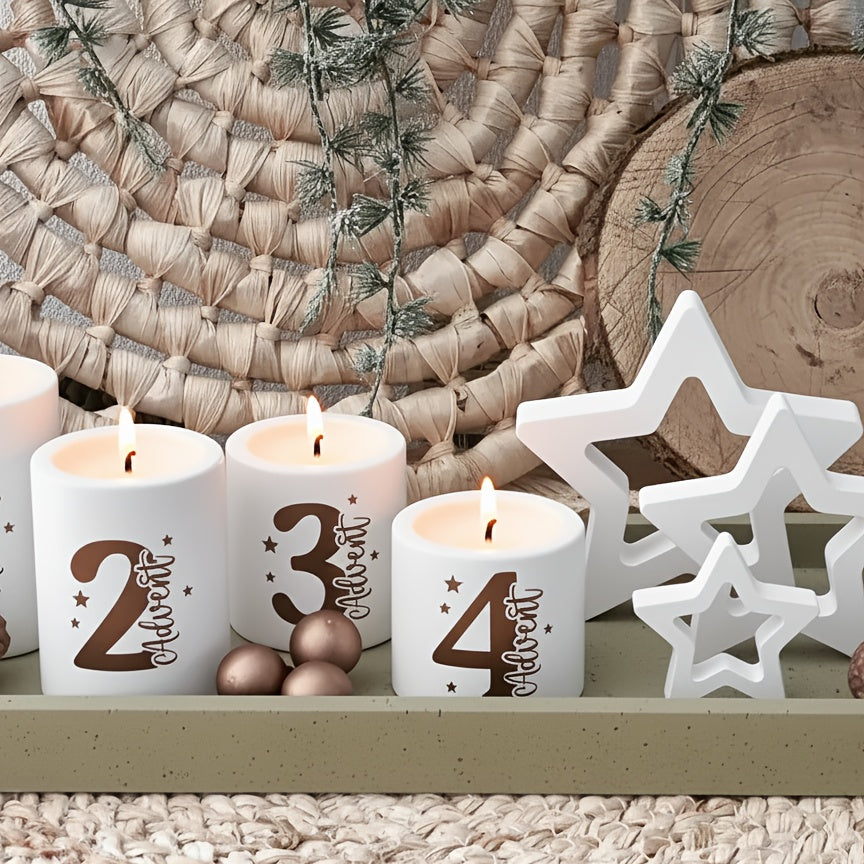 Vianočné svetielka – Adventný svietnik