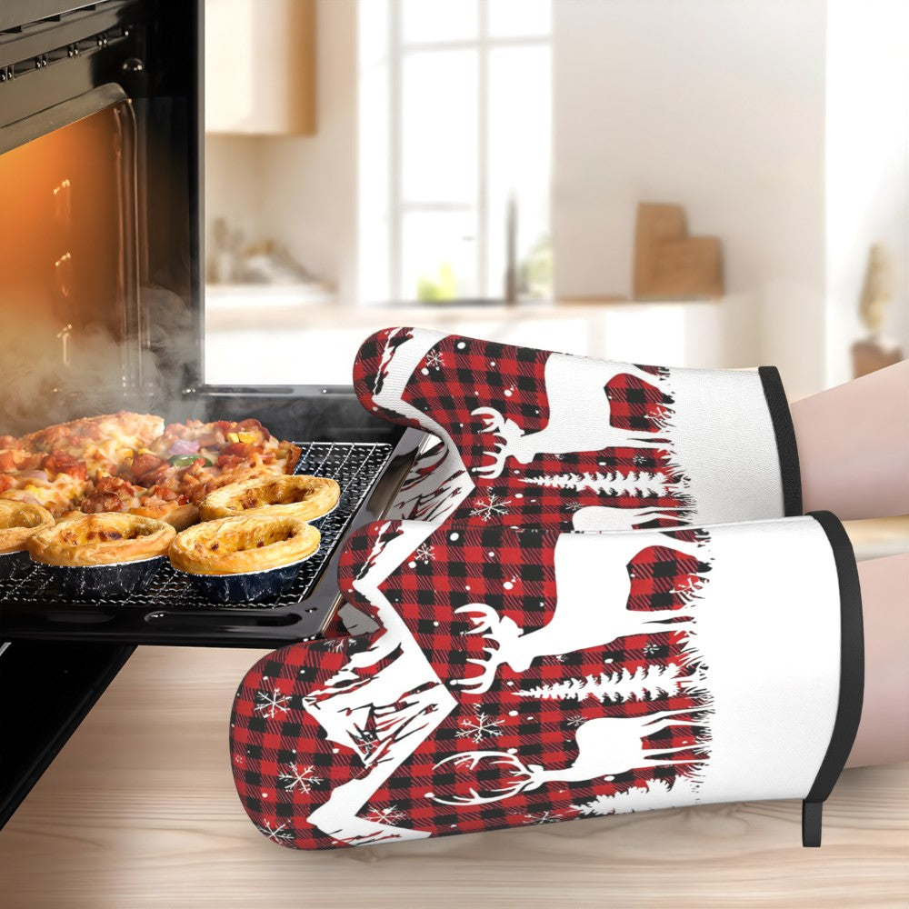 Rukavice na pečenie – červené