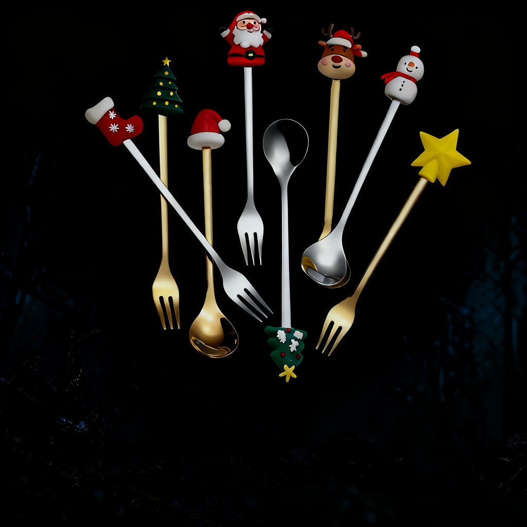 Vianočné príbory – zlatá krabička