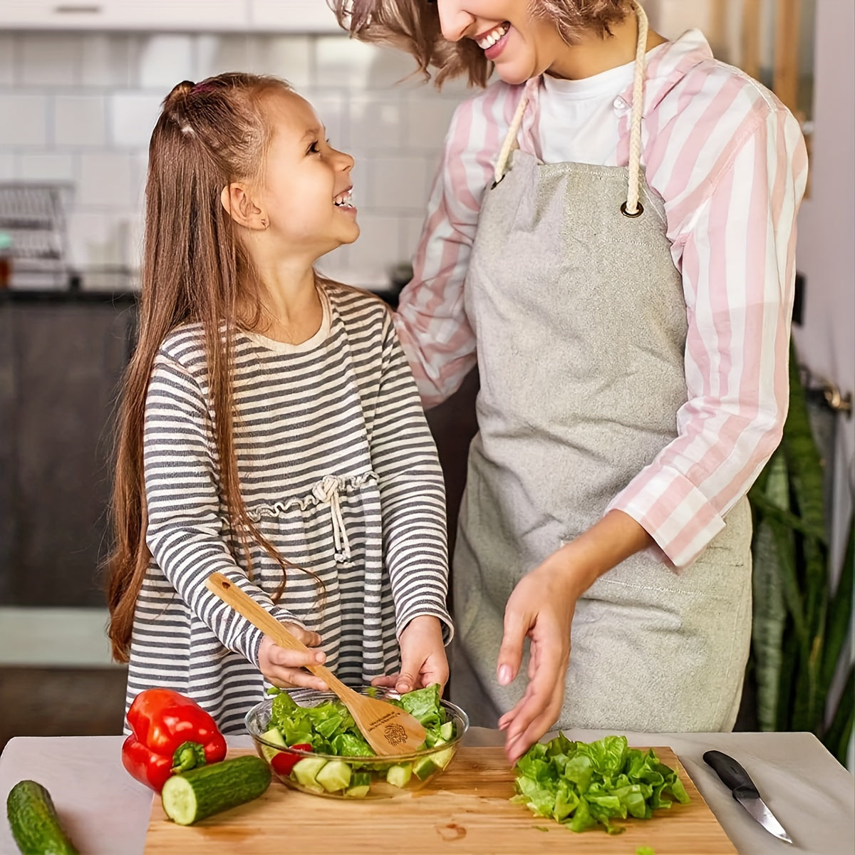 Bambusová lyžica – srdiečková