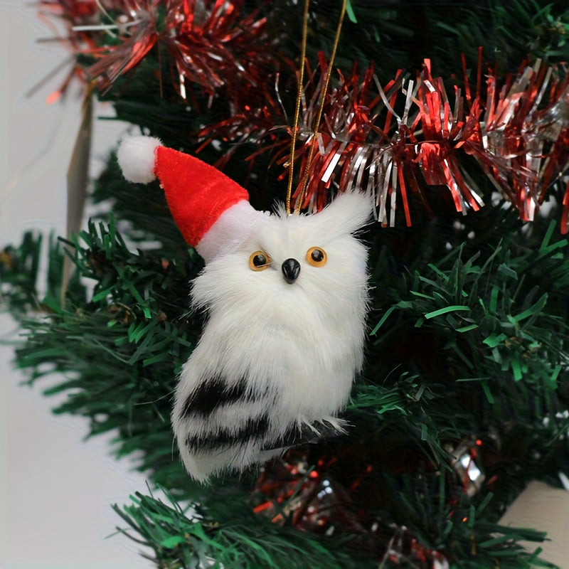 Vianočné dekorácie – Sova 5ks