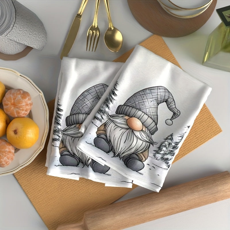 Utierky s vianočnými gnomami – 2ks