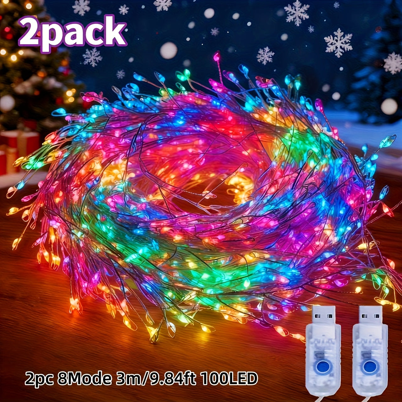 Vianočné svetielka – 2-Pack