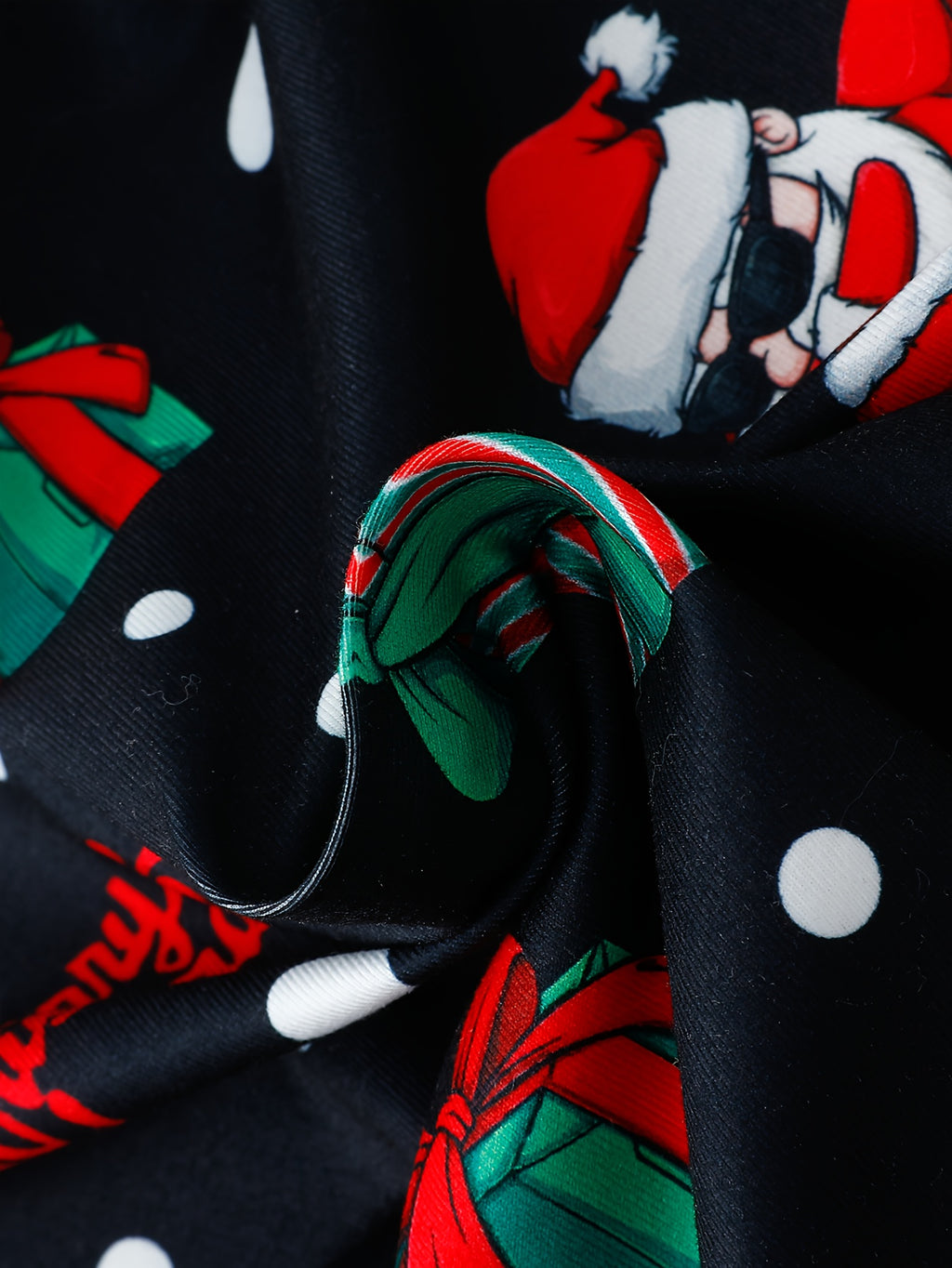 Vianočné pyžamo pre súrodencov – zmiešané farby