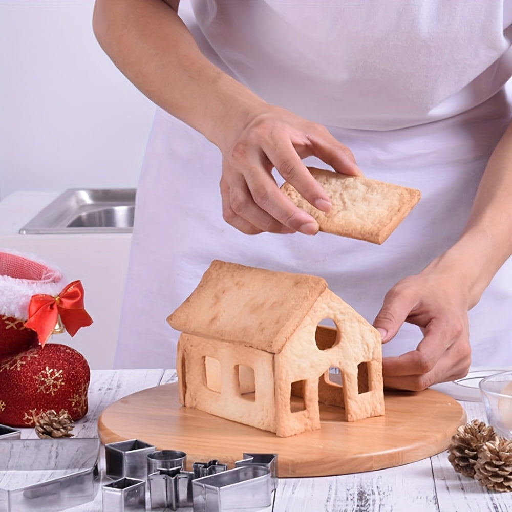 Súprava vykrajovačiek na perníkový domček – 10ks