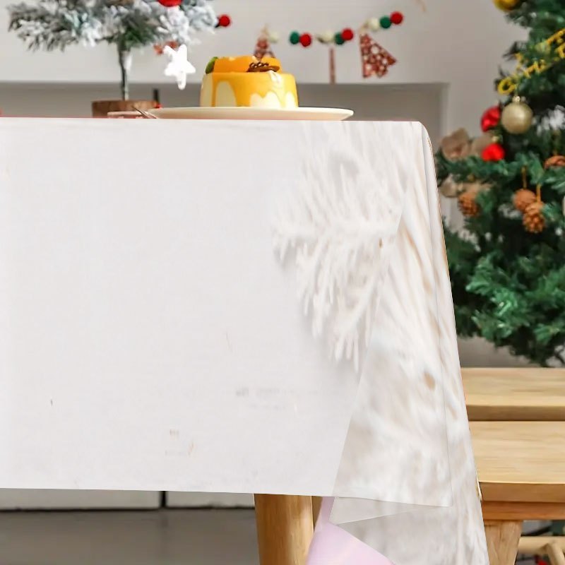 Vianočný obrus – bielo-zlatý