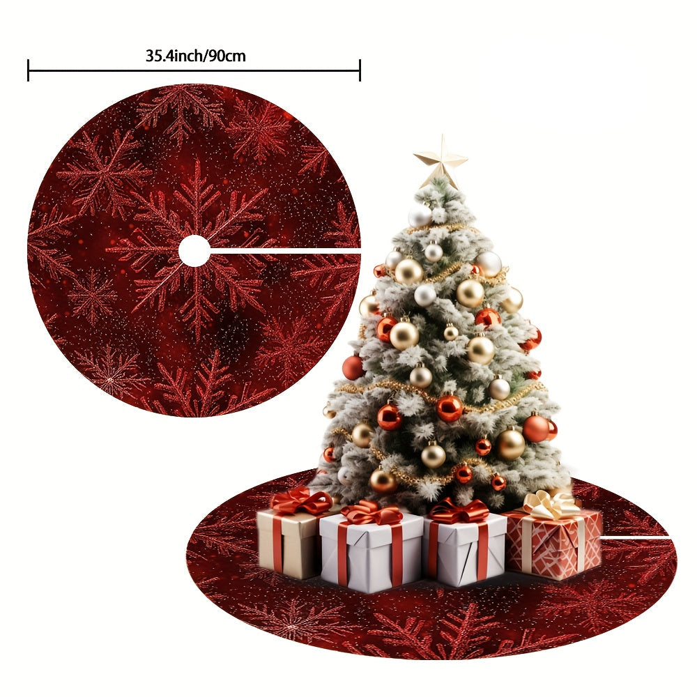 Vianočný stromček – červený a burgundský