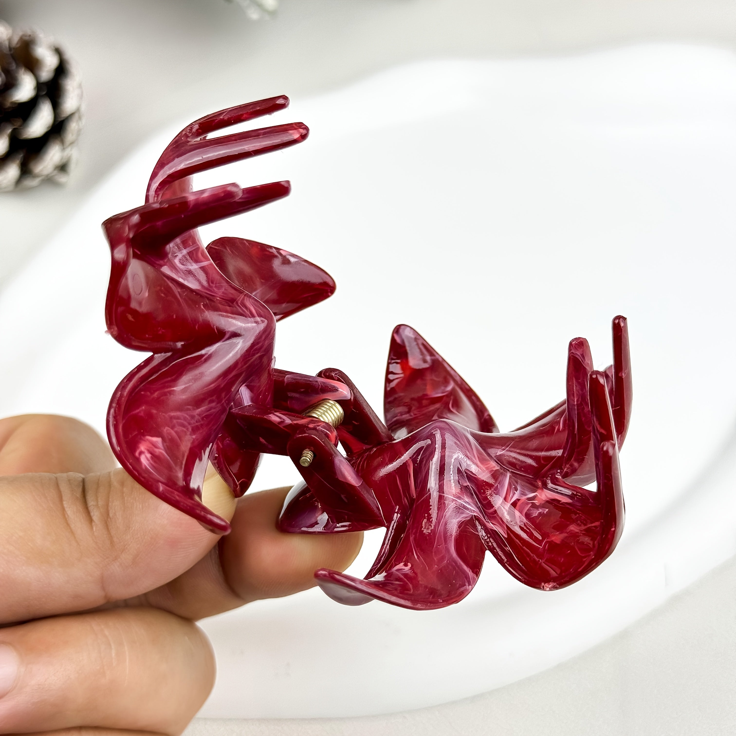 Sada kvetinových sponiek do vlasov – 7ks