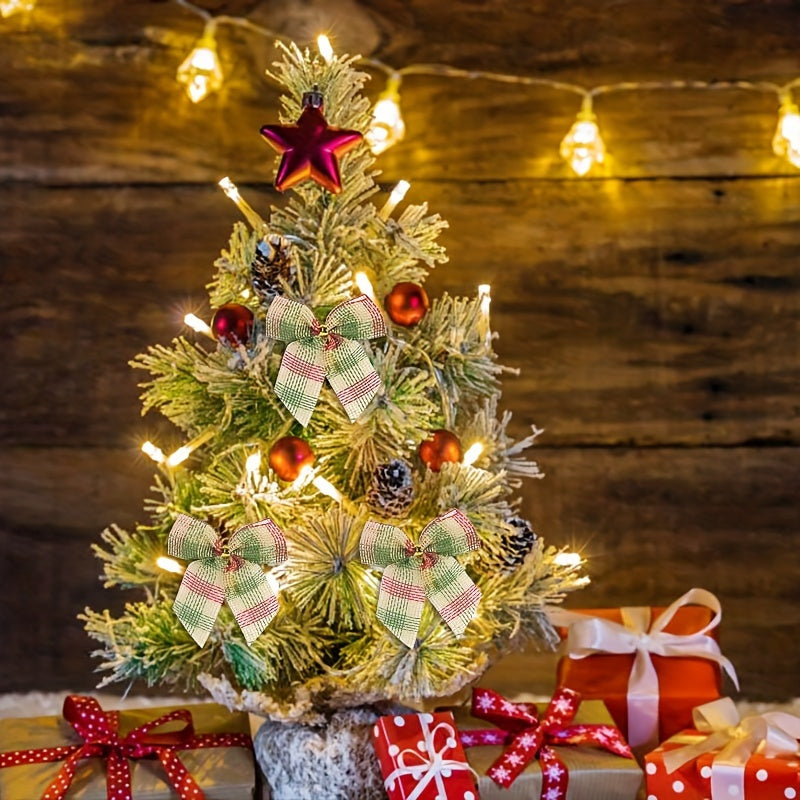 Vianočné stuhy – vintage