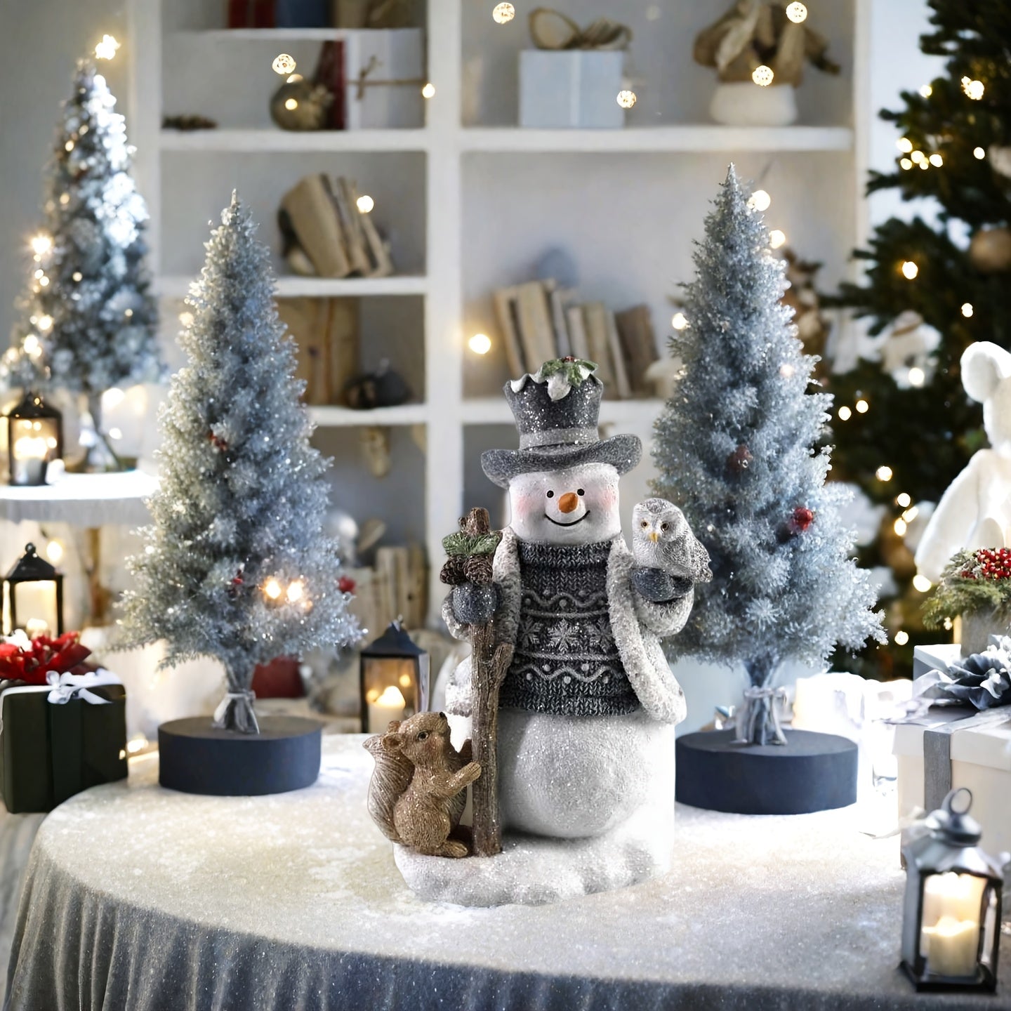 Snehuliak – biely klobúk