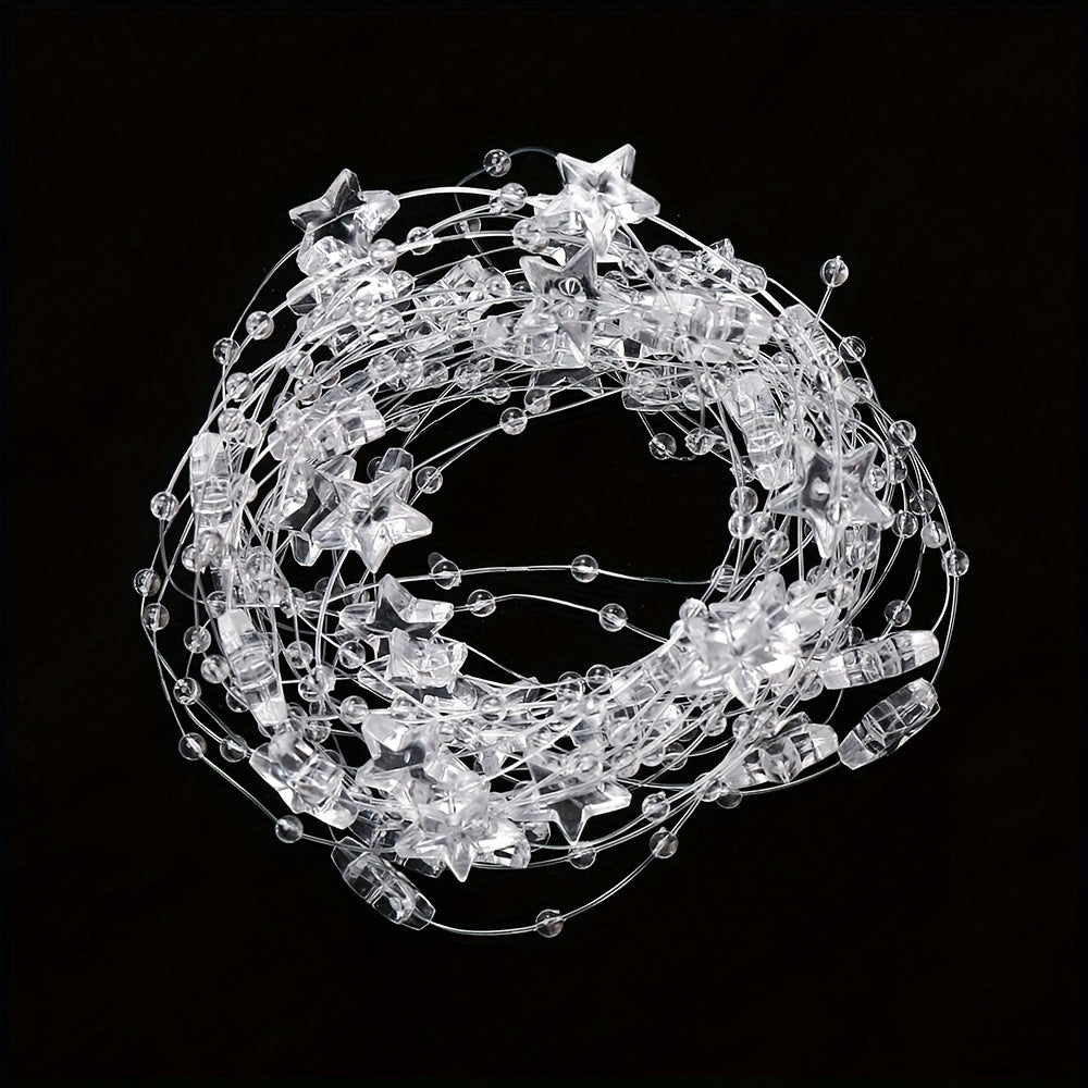 Reťaz s hviezdičkami – akrylová