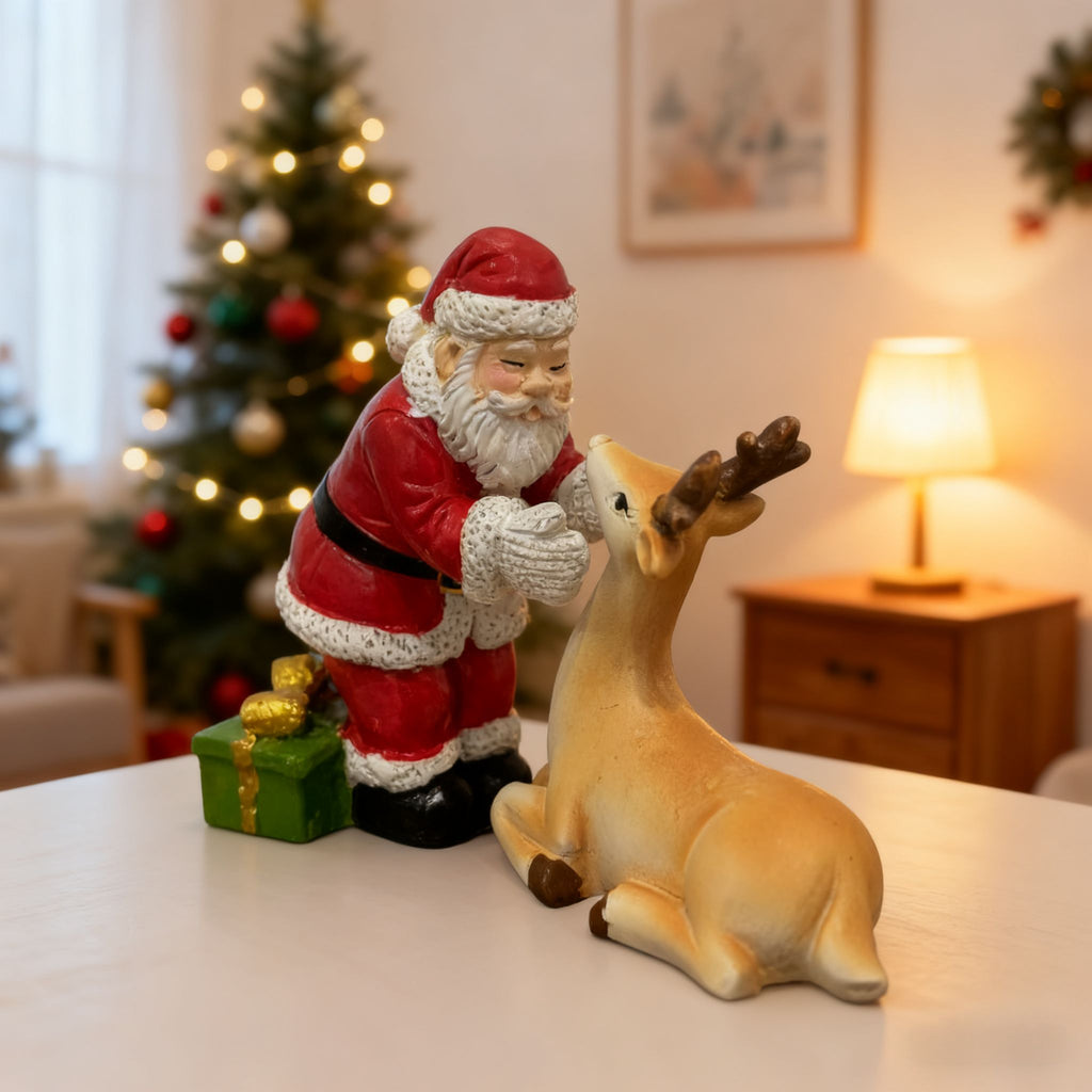 Vianočné figúrky – Santa Claus a sob