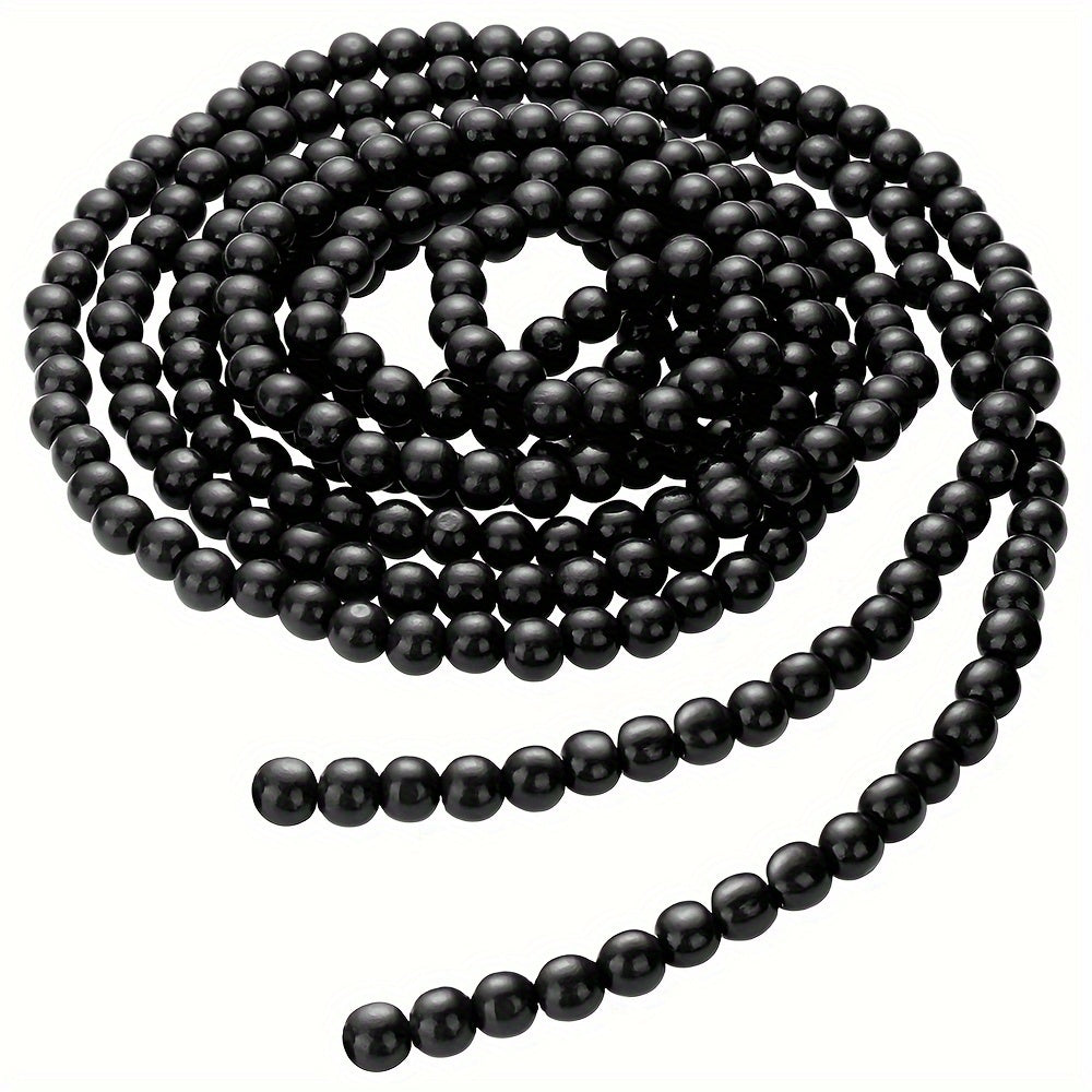 Vianočná girlanda – čierna