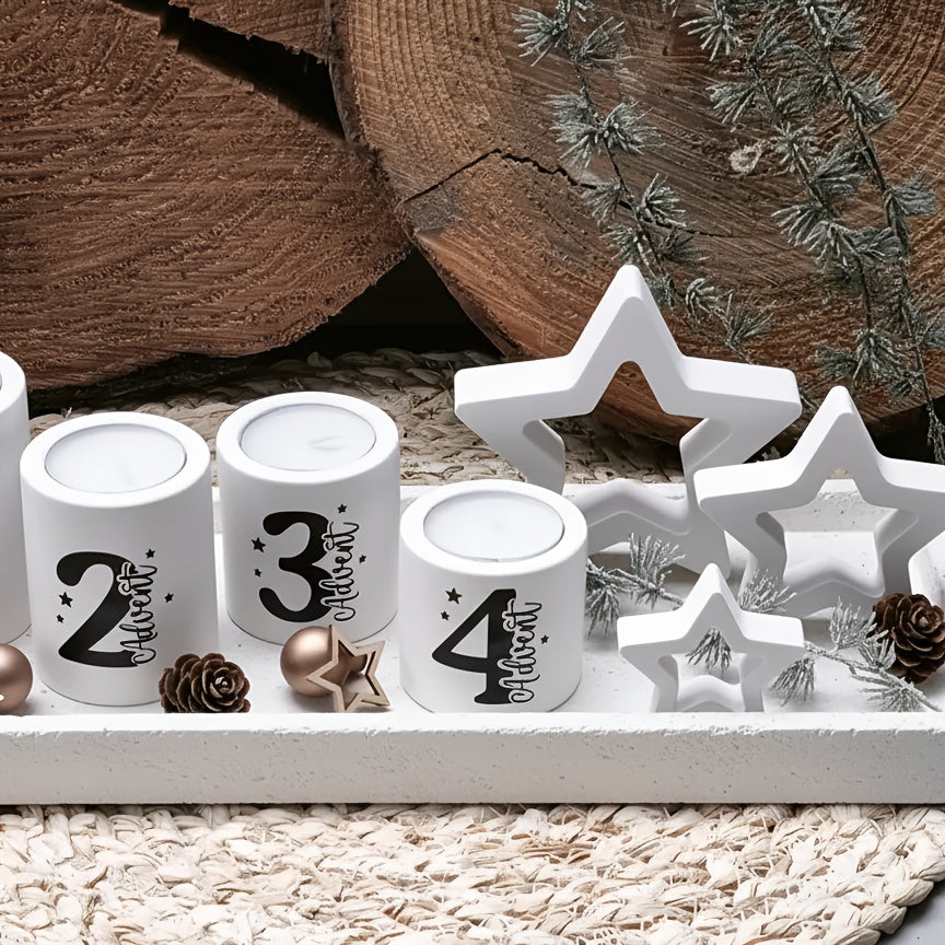 Vianočné svetielka – Adventný svietnik