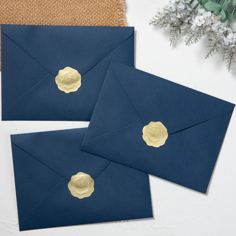 Obálky s pečaťou – modré