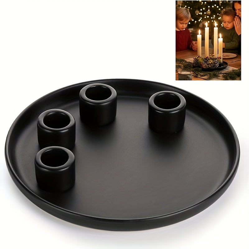 Svietnik na adventný veniec