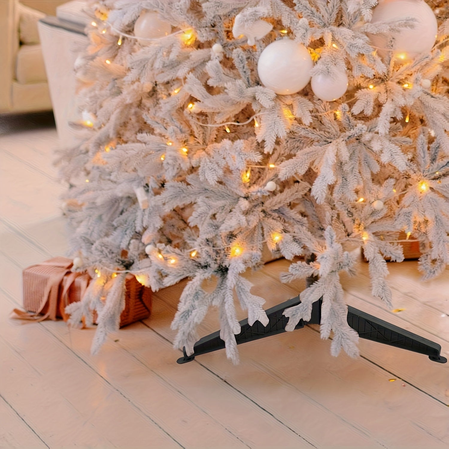 Stojan na vianočný stromček – čierny