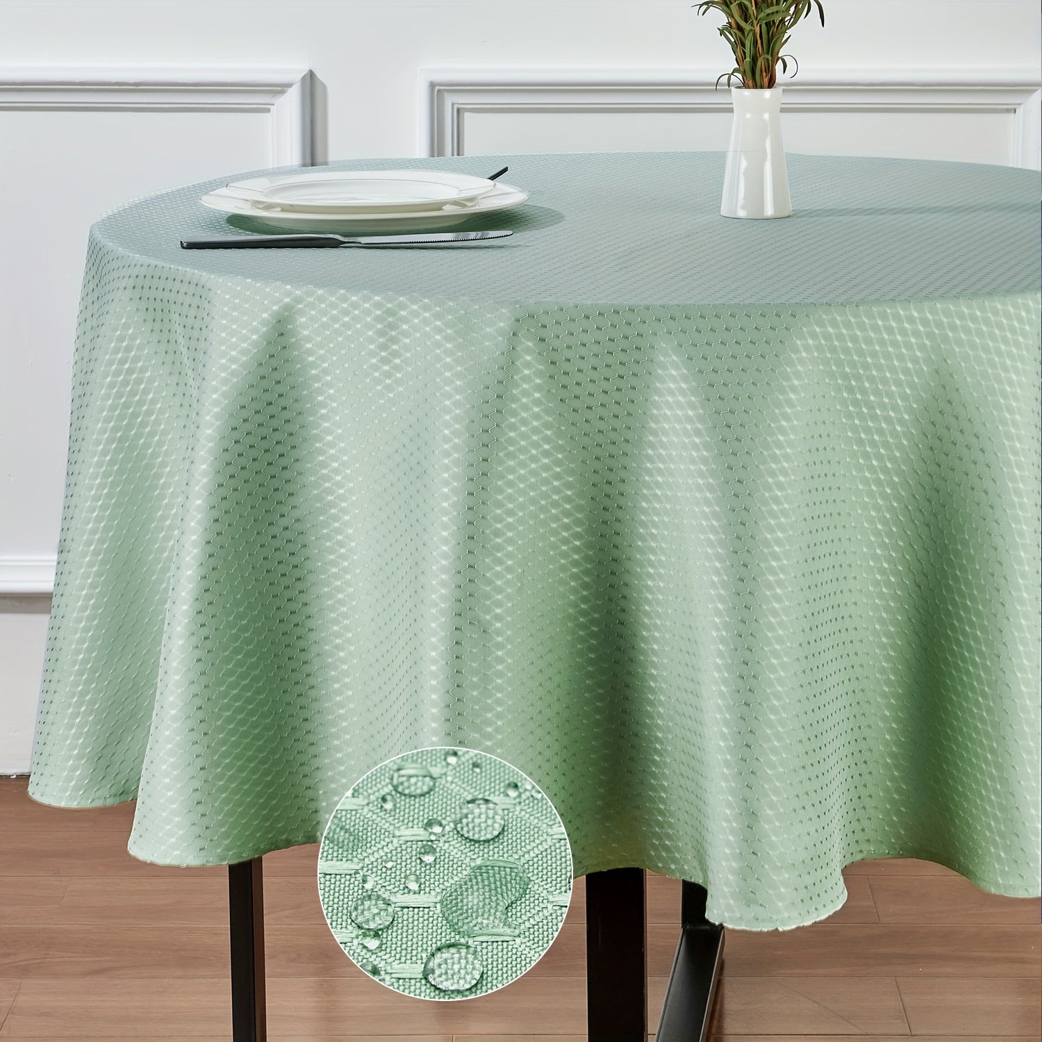 Obrus – kvetinový vzor kruhový