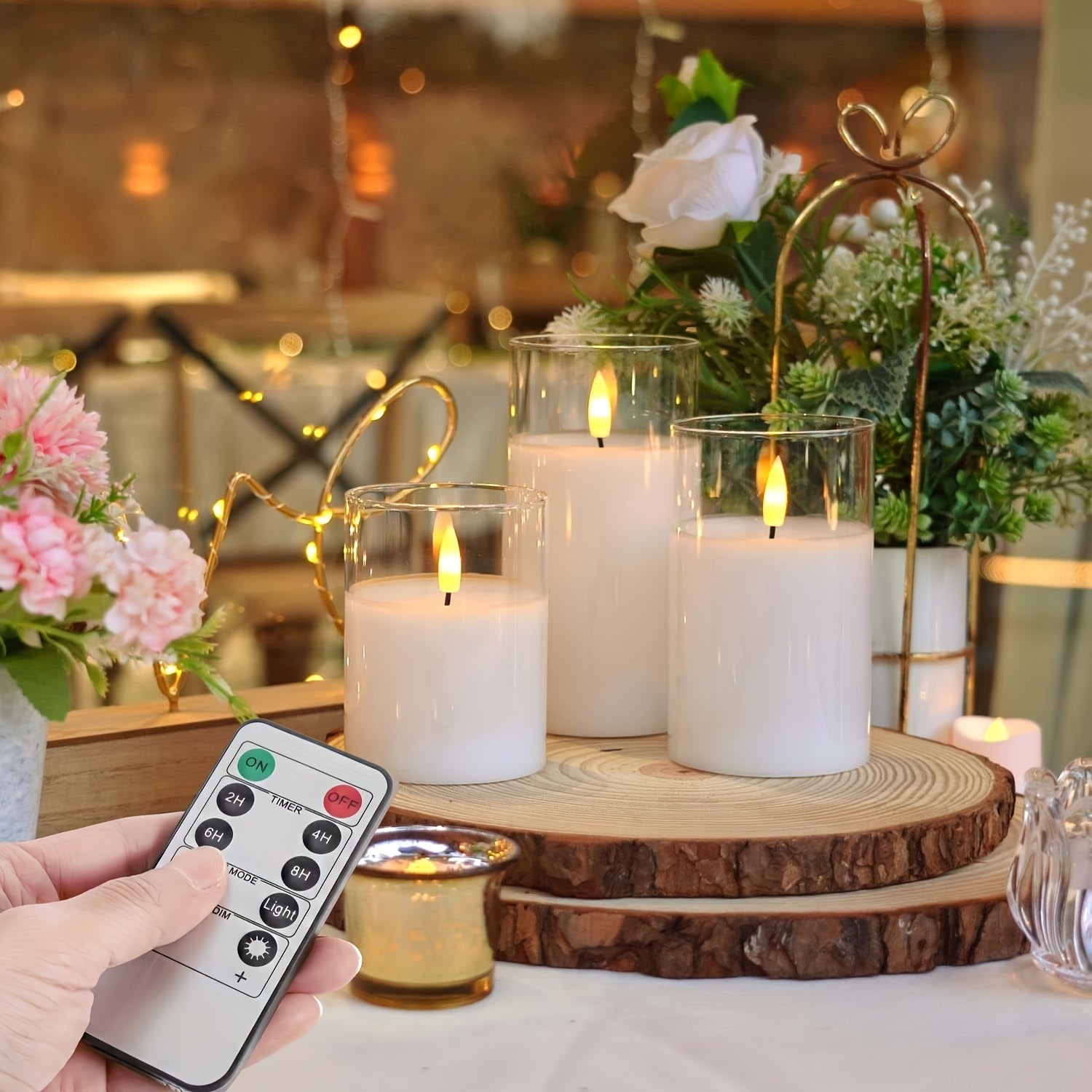 Vianočné sviečky – elektronické