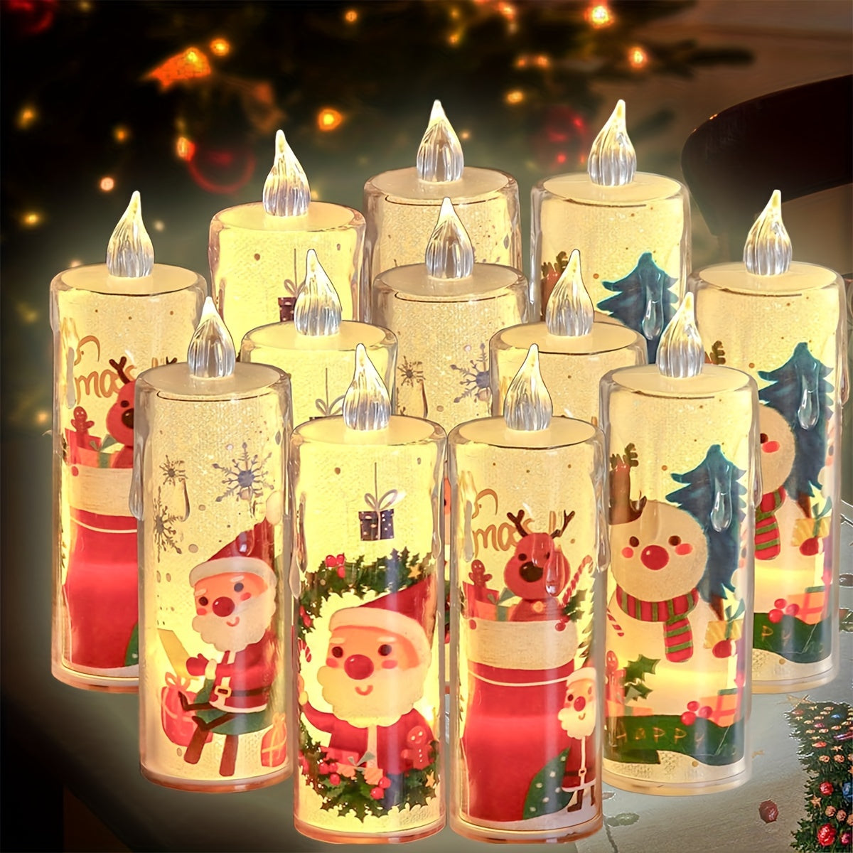 Vianočné svetielka – 4ks