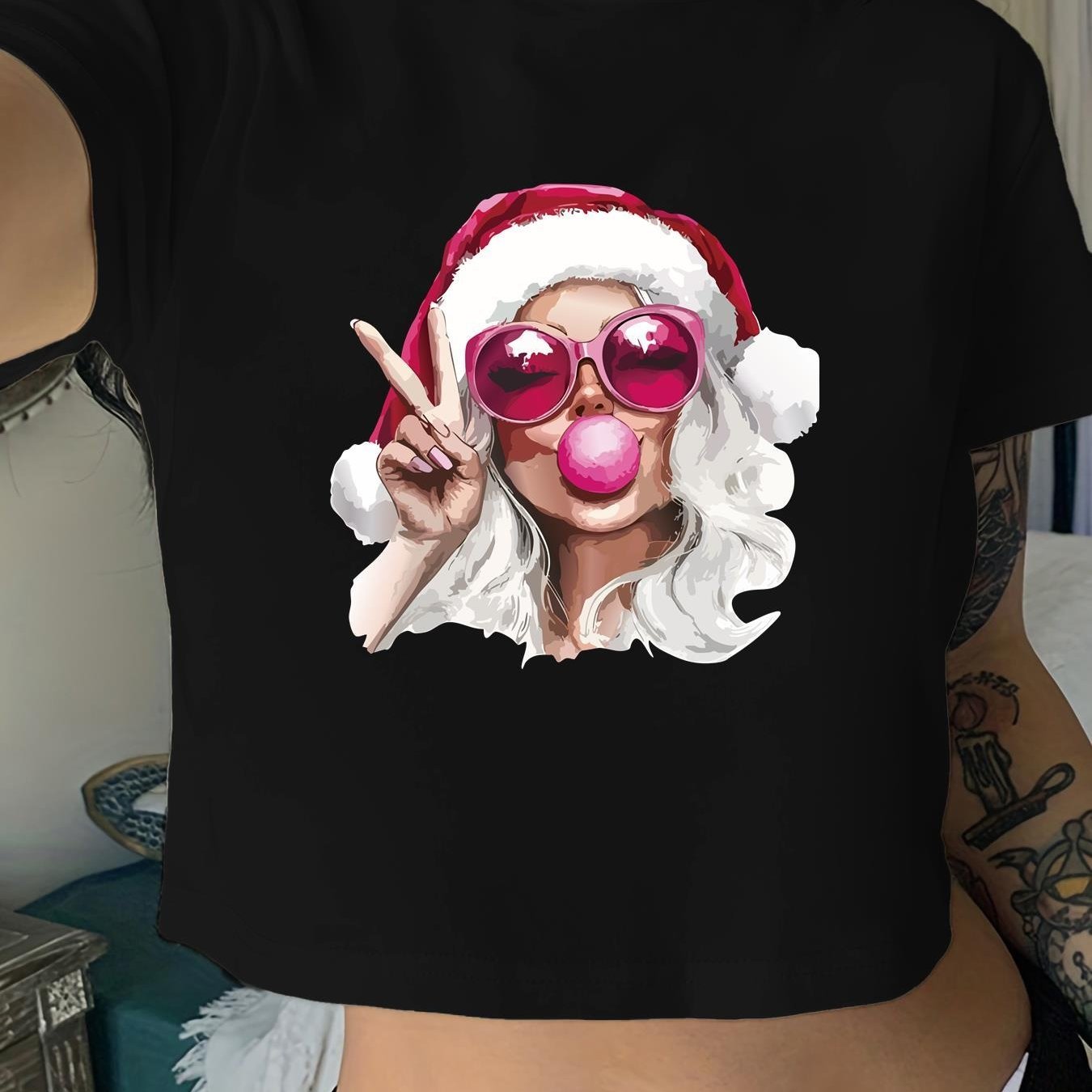 Dámske vianočné tričko