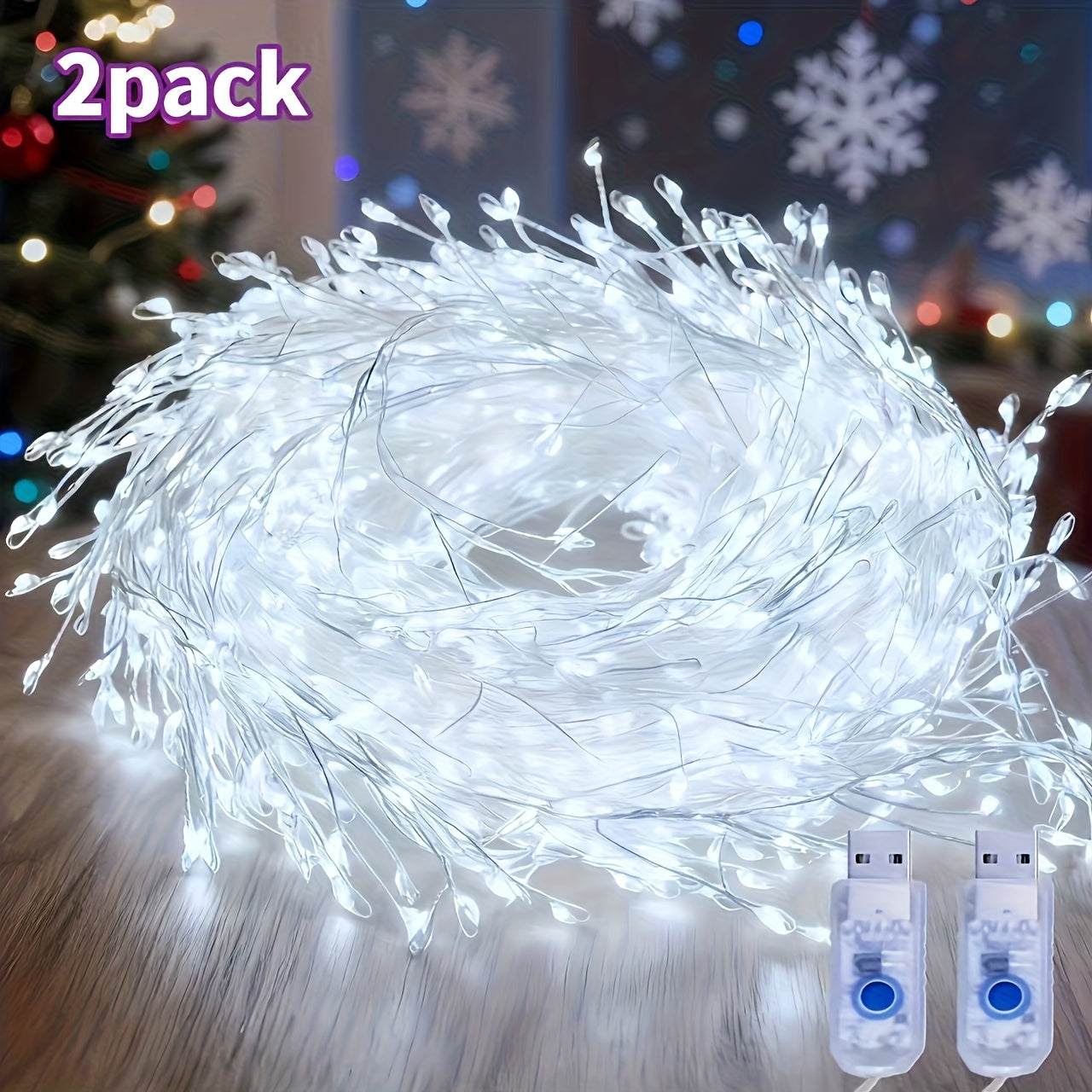 Vianočné svetielka – 2-Pack