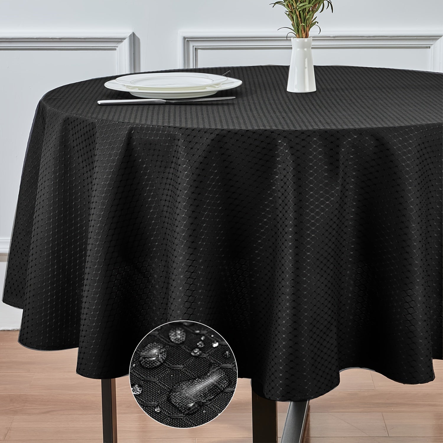 Obrus – kvetinový vzor kruhový