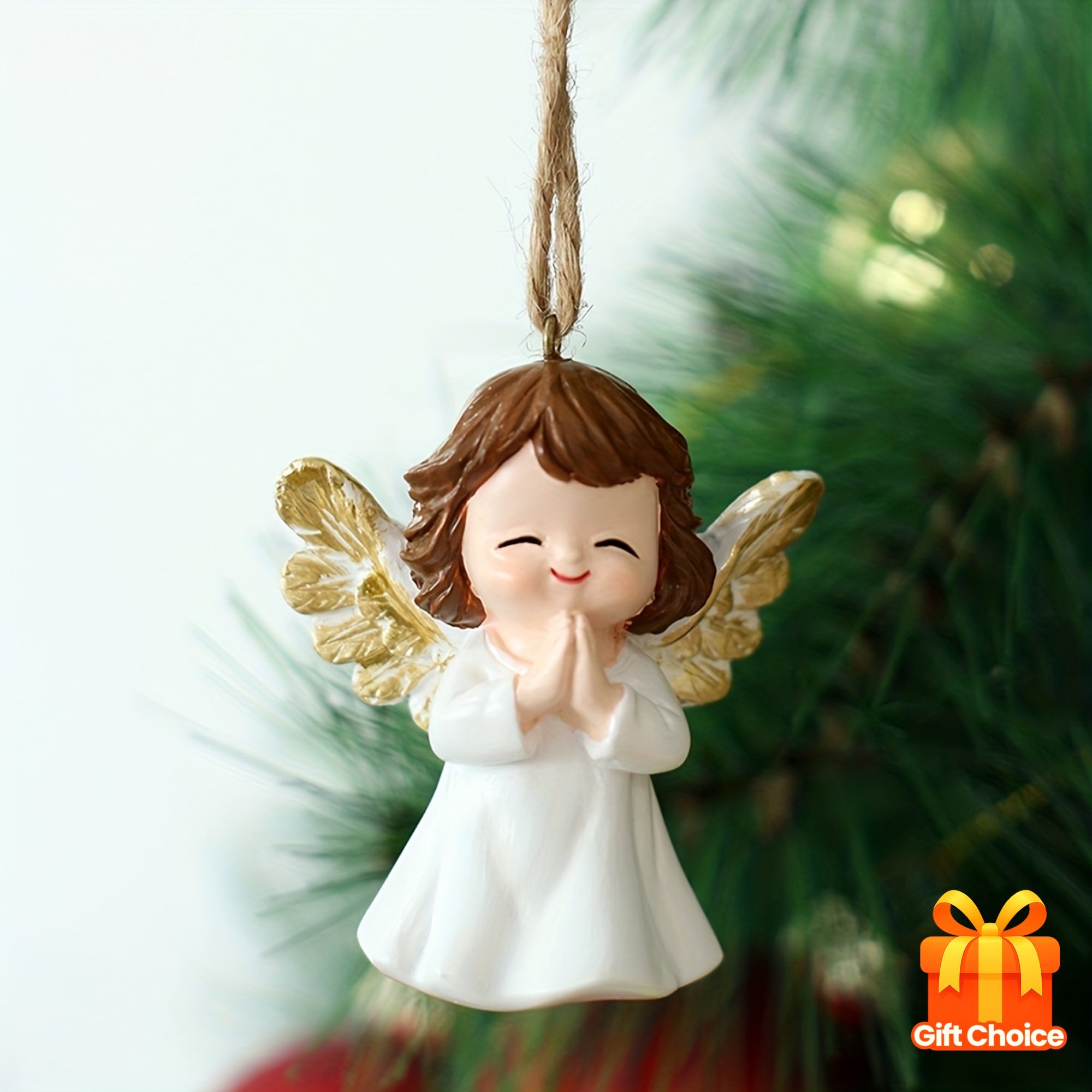 Prívesok anjela – modliaci sa