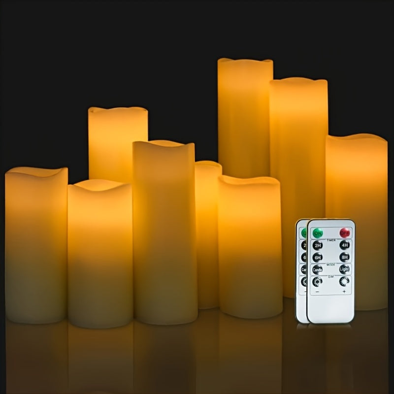 LED sviečky – s diaľkovým ovládaním