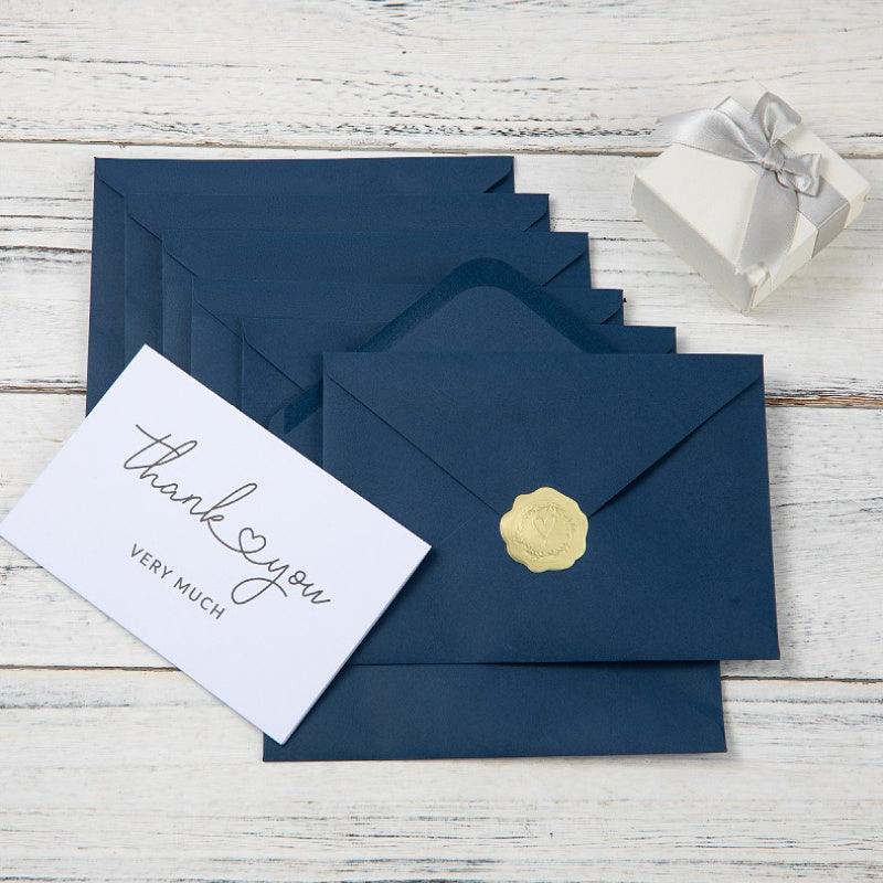 Obálky s pečaťou – modré