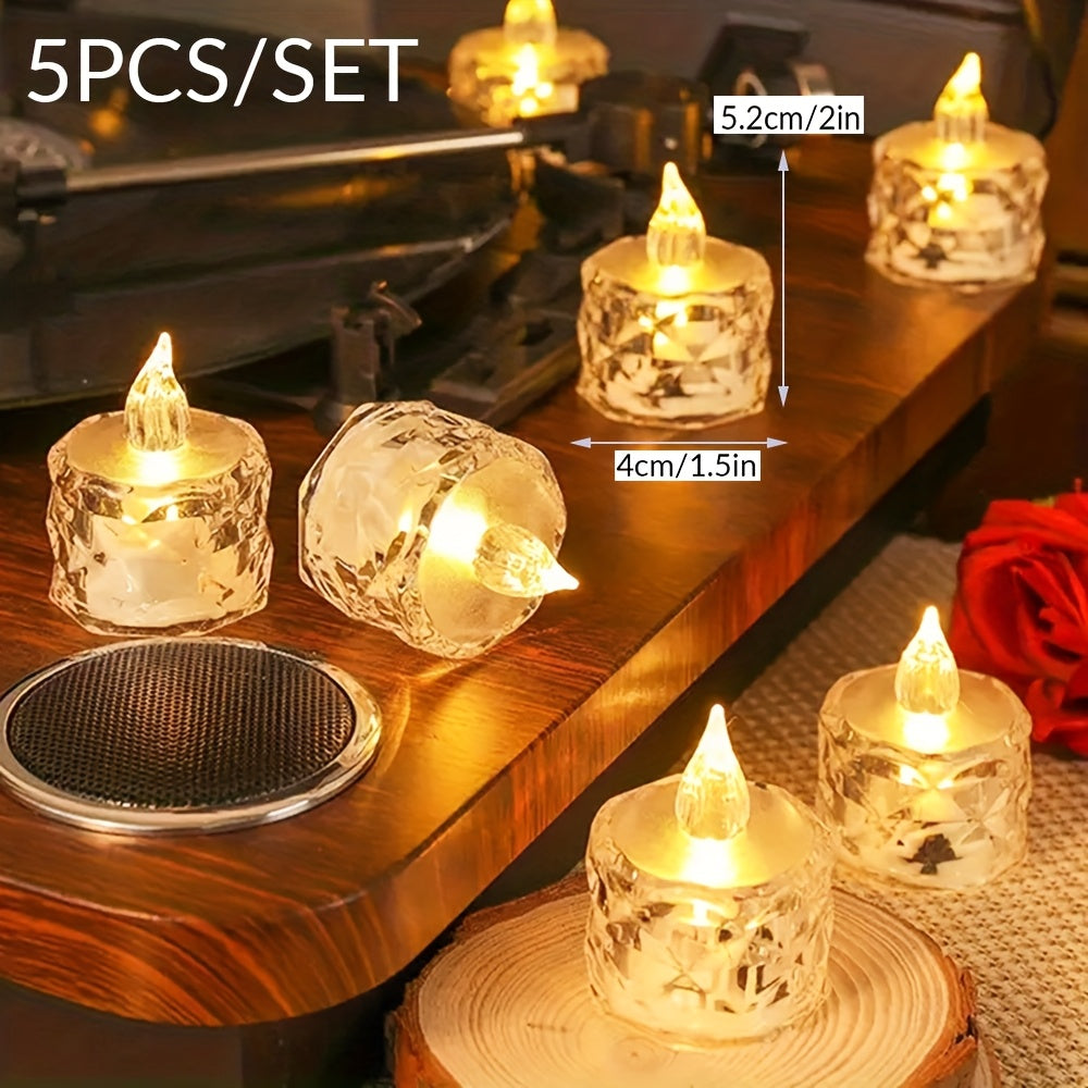 Elektronické sviečky – geometrické