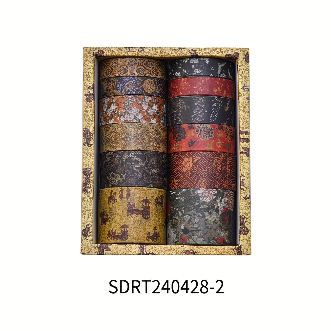 Dekoratívna lepiaca páska – geometrické vzory