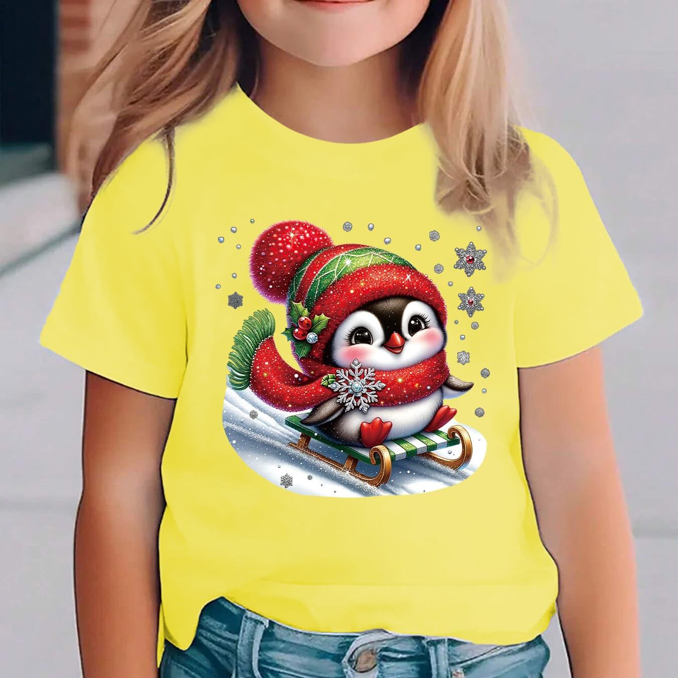 Tričko s potlačou tučniaka