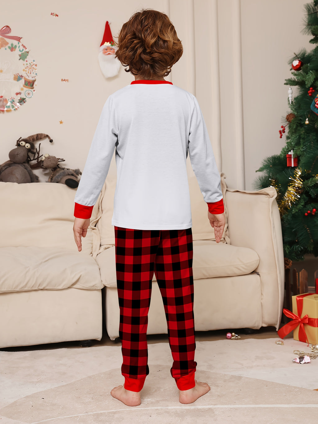 Vianočné pyžamo – zmes farieb